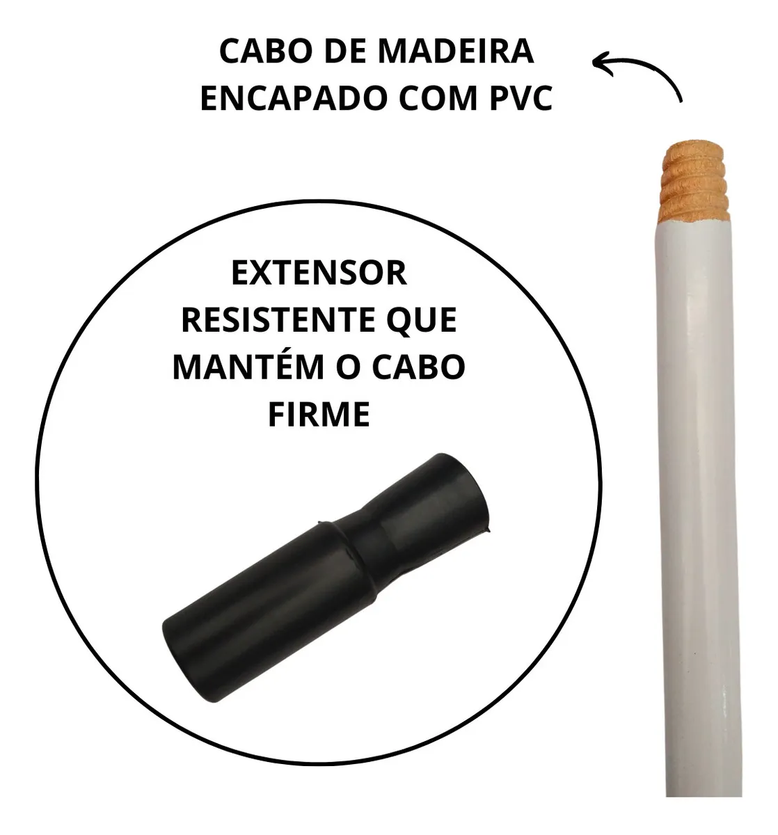 LIMPA TETO NYLON CABO DIVIDIDO - Imagem 4